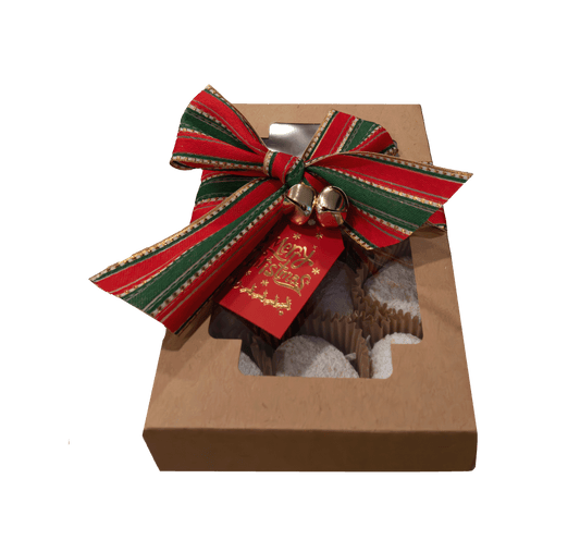 Christmas Box – Small Size (12 Units:3 Nutella, 3 Guava, 3 Dulce de Leche, 3 Coconut Dulce)